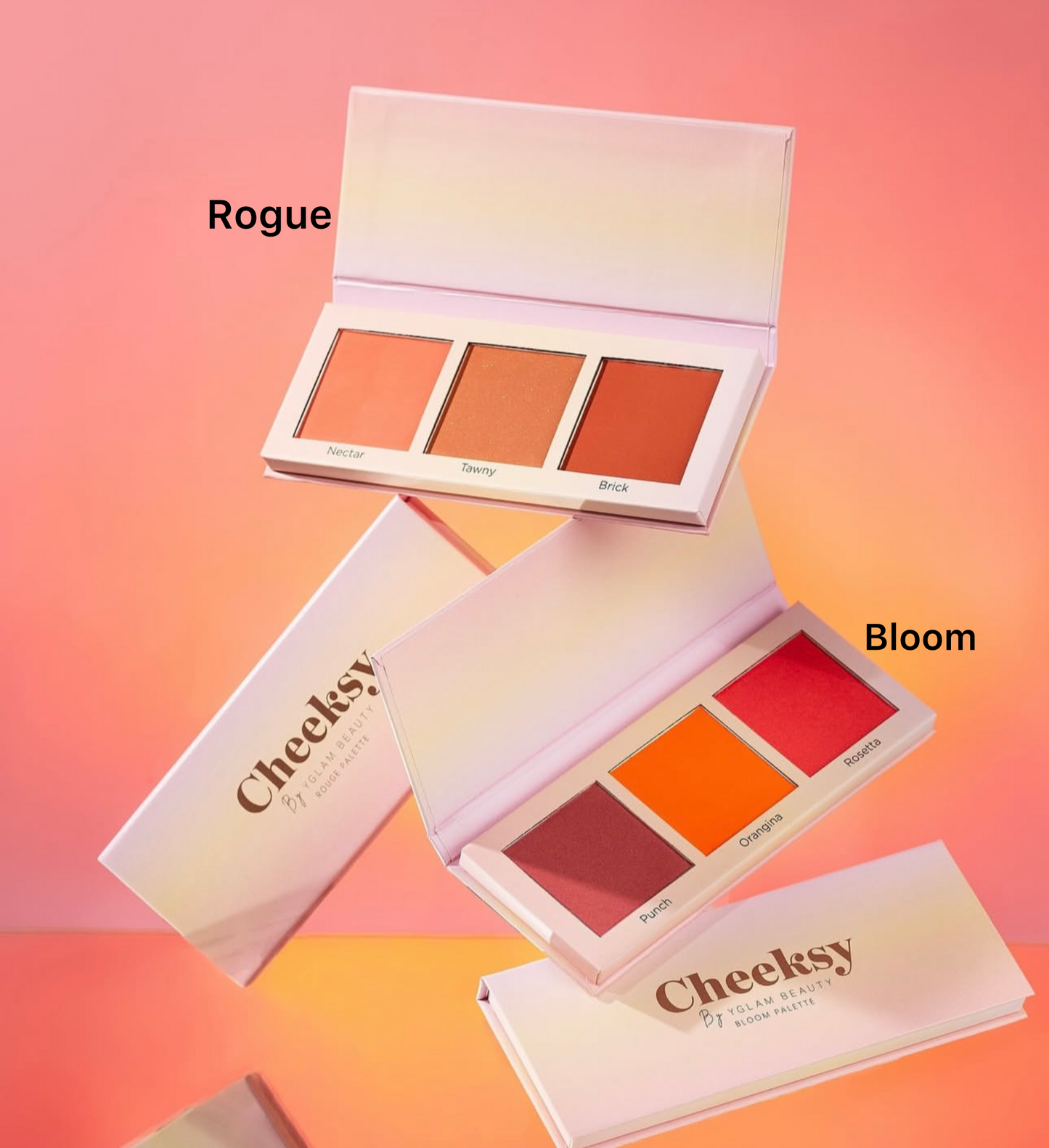Yglam Beauty 'Cheeky' Blush Palate